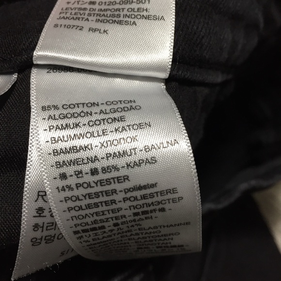 Levi’s High Waisted Mom Jeans Women’s 31x29 Washed Black Denim Stretch - Picture 10 of 10